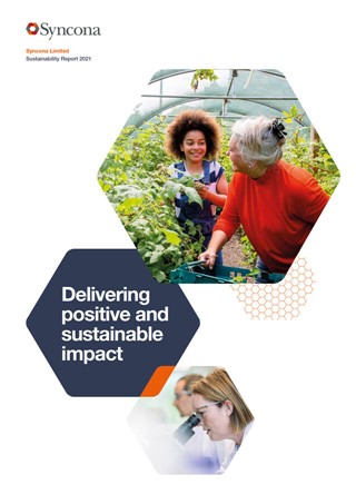 Sustainability Report front cover